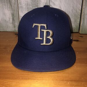 TAMPA BAY DEVIL RAYS NEW ERA 59FIFTY INAUGURAL SEASON Snap Back Flat Bill